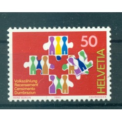 Suisse 1990 - Y & T n. 1363 - Recensement (Michel n. 1435)