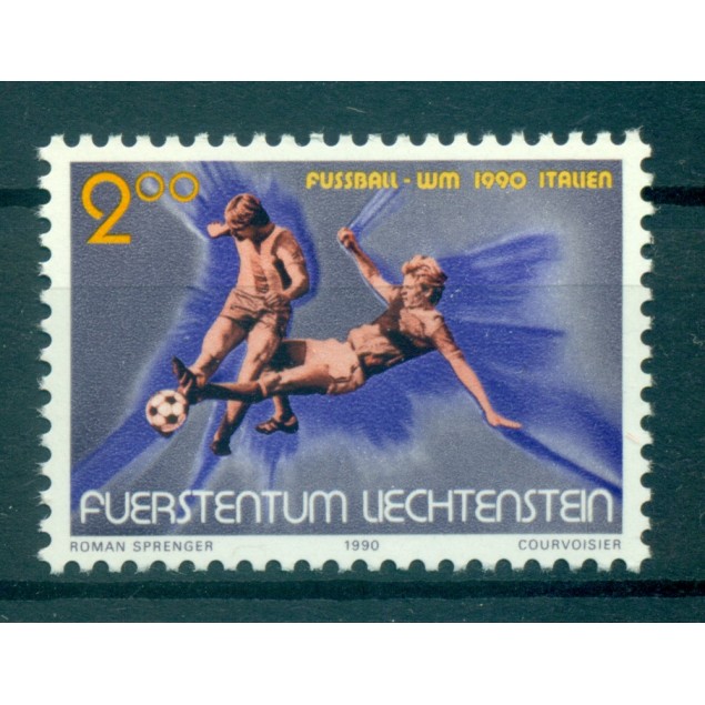 Liechtenstein 1990 - Y & T n. 928 - Italia '90 (Michel n. 987)