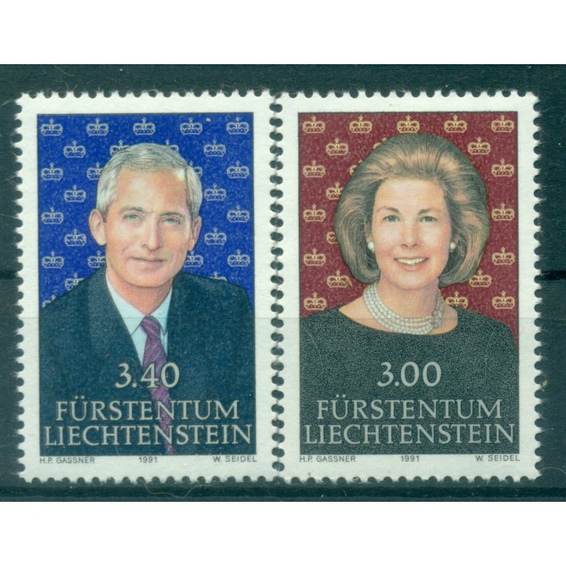 Liechtenstein 1991 - Y & T n. 965/66 - Definitive (Michel n. 1024/25)