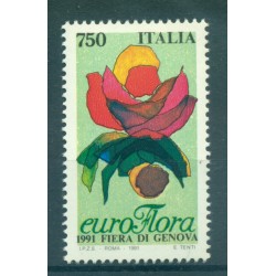 Italia 1991 - Y & T n. 1899 - EUROFLORA '91 (Michel n. 2167)