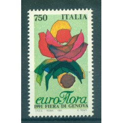 Italy 1991 - Y & T n. 1899 - EUROFLORA '91 (Michel n. 2167)