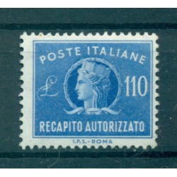 Italia 1956-77 - Y & T n. 42 espresso - Italia turrita (Michel n. 14)