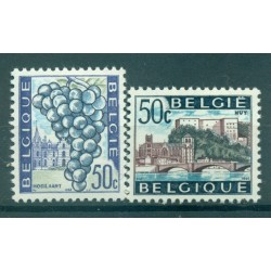 Belgio 1965 - Y & T n. 1352/53 - Serie turistica (Michel n. 1409/10)