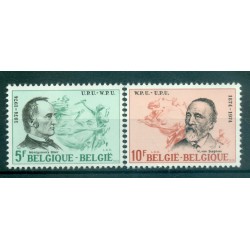 Belgio 1974 - Y & T n. 1725/26 - UPU (Michel n. 1781/82)