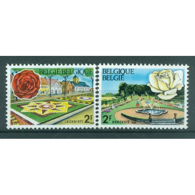 Belgio 1969 - Y & T n. 1501/02 - Flora (Michel n. 1558/59)