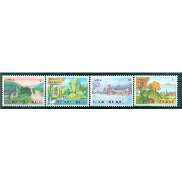 Belgium 1983 - Y & T n. 2096/99 - Tourism (Michel n. 2148/51)