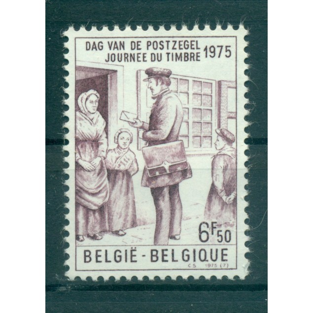 Belgio 1975 - Y & T n. 1756 - Giornata del Francobollo (Michel n. 1814)