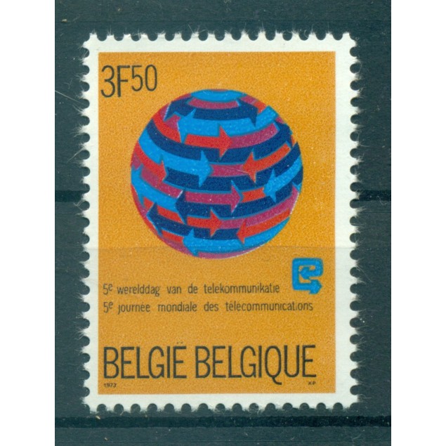 Belgique 1973 - Y & T n. 1665 - Télécommunications (Michel n. 1725)