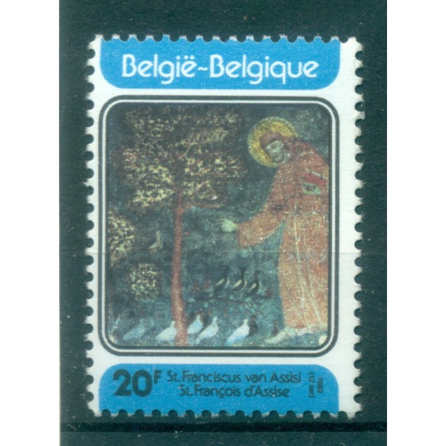 Belgique 1982 - Y & T n. 2069 - Saint François d'Assise  (Michel n. 2122)