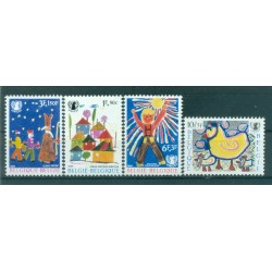 Belgique 1969 - Y & T n. 1492/95 - Dessins d'enfants (Michel n. 1551/54)