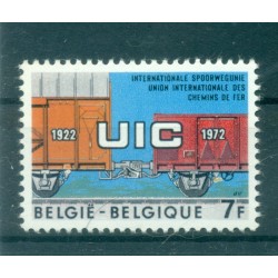 Belgique 1972 - Y & T n. 1626 - UIC (Michel n. 1681)