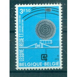 Belgique  1972 - Y & T n. 1640 - Station de communications de Lessive (Michel n. 1695)