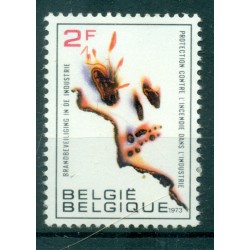 Belgique 1973 - Y & T n. 1650 - Protection contre l'incendie (Michel n. 1713 x)