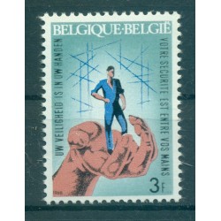Belgique  1968 - Y & T n. 1444 - Accidents du travail  (Michel n. 1500)