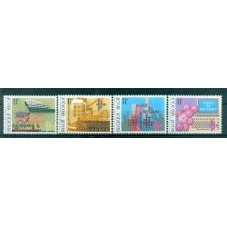 Belgique 1984 - Y & T n. 2113/16 - Exportations belges (Michel n. 2166/69)