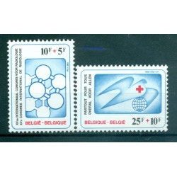 Belgio 1981 - Y & T n. 2004/05 - Congresso di radiologia (Michel n. 2056/57)