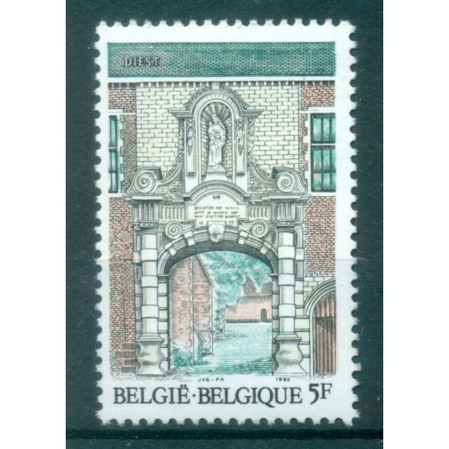 Belgio 1980 - Y & T n. 1997 - Serie turistica (Michel n. 2049)