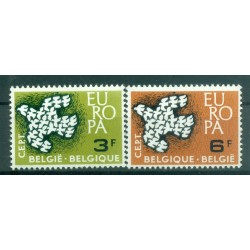Belgio 1961 - Y & T n. 1193/94 - Europa (Michel n. 1253/54)