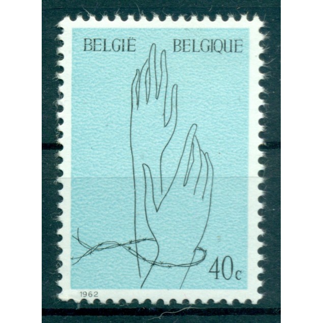 Belgique  1962 - Y & T n. 1224 - Monument de Breendonk (Michel n. 1284)