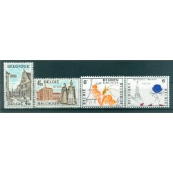 Belgique  1978 - Y & T n. 1902/05 - Série touristique (Michel n. 1959/62)