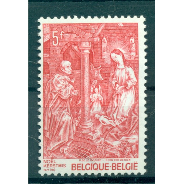 Belgique 1977 - Y & T n. 1869 - Noël (Michel n. 1926)