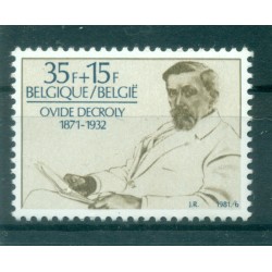 Belgique 1981 - Y & T n. 2009 - Ovide Decroly (Michel n. 2061)