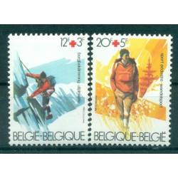 Belgique 1983 - Y & T n. 2082/83 - Croix-Rouge belge (Michel n. 2134/35)