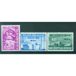 Belgio 1961 - Y & T n. 1195/96 - EURATOM (Michel n. 1255/57)