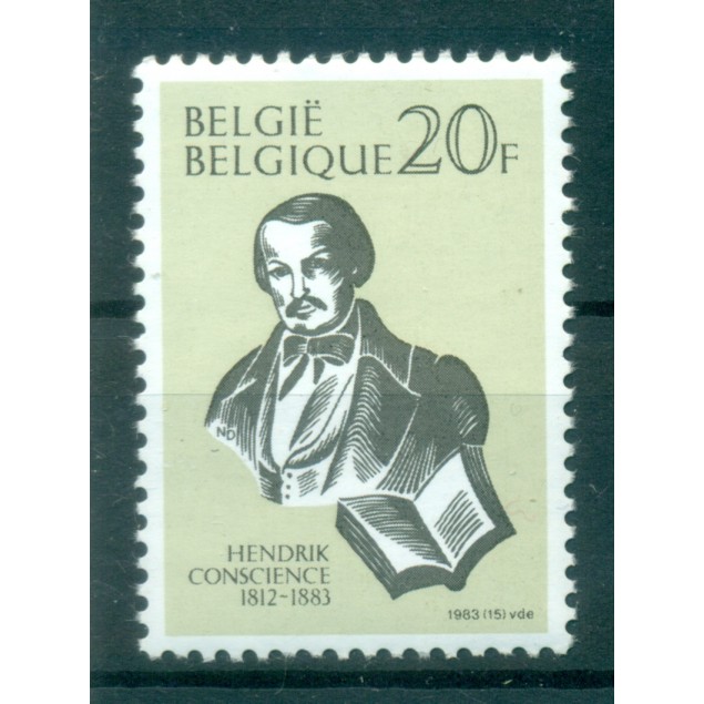 Belgique 1983 - Y & T n. 2106 - Hendrik Conscience (Michel n. 2158)