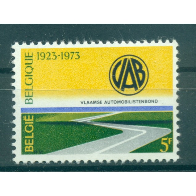 Belgio 1973 - Y & T n. 1682 - Vlaamse Automobilistenbond (Michel n. 1741)