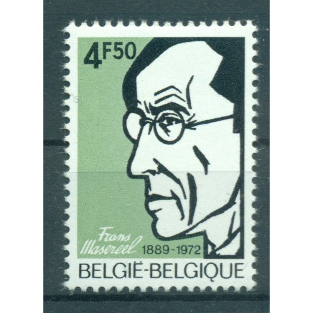 Belgio 1972 - Y & T n. 1641 - Frans Masereel (Michel n. 1704)