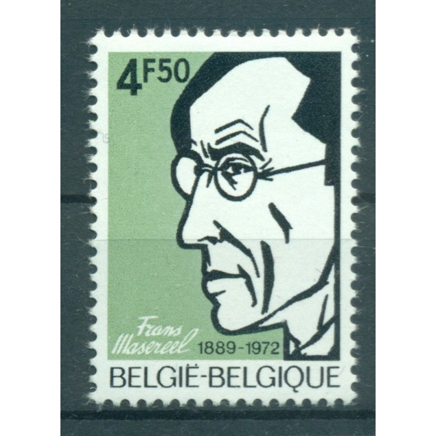 Belgique 1972 - Y & T n. 1641 - Frans Masereel (Michel n. 1704)