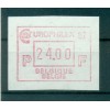 Belgique 1987 - Michel n. 8 - Timbre de distributeur EUROPHILEX '87 24 f. (Y & T n. 14)