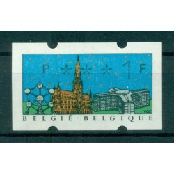 Belgium 1990 - Michel n. 22 I - Variable value stamp. Type Klüssendorf  1 f. (Y & T n. 30)