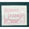 Belgio 1985 - Michel n. 4 - Francobollo automatico RELIFIL  25 f. (Y & T n. 10)