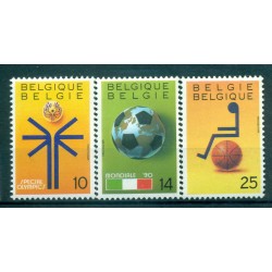 Belgique 1990 - Y & T n. 2361/63 - Sports (Michel n. 2413/15)