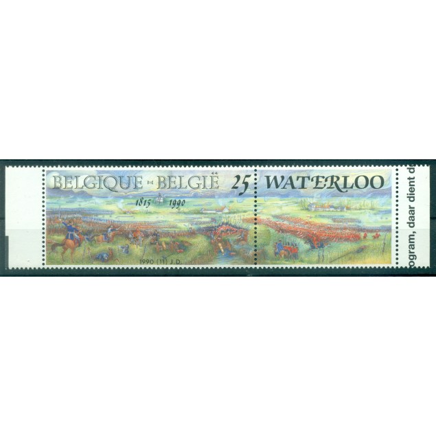 Belgique 1990 - Y & T n. 2376 - Bataille de Waterloo (Michel n. 2428)