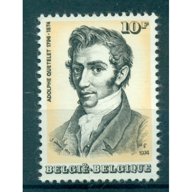 Belgium 1974 - Y & T n. 1738 - Adolphe Quetelet (Michel n. 1794)