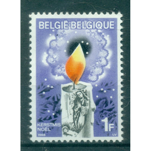 Belgique 1968 - Y & T n. 1478 - Noël (Michel n. 1535)