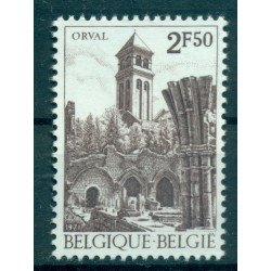 Belgio 1971 - Y & T n. 1592 - Abbazia di Notre-Dame d'Orval (Michel n. 1645)