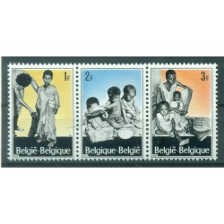 Belgio 1967 - Y & T n. 1410/12 - Rifugiati (Michel n. 1465/67)
