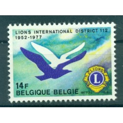 Belgique  1977 - Y & T n. 1843 - Lions International  (Michel n. 1901)