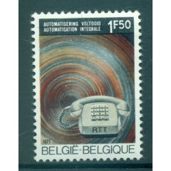 Belgique  1971 - Y & T n. 1567 - Réseau téléphonique belge (Michel n. 1624)
