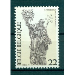 Belgique 1985 - Y & T n. 2156 - Saint Norbert de Gennep (Michel n. 2208)