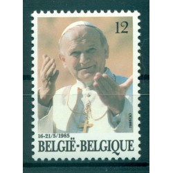 Belgio 1985 - Y & T n. 2166 - Visita pontificale (Michel n. 2218)