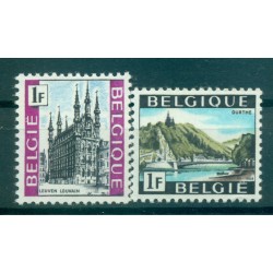 Belgio 1968 - Y & T n. 1480/81 - Serie turistica (Michel n. 1537/38)