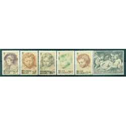 Belgio 1963 - Y & T n. 1272/77 - Anti tubercolosi (Michel n. 1332/37)