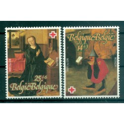 Belgique 1991 - Y & T n. 2398/99 - Croix-Rouge belge (Michel n. 2450/51)