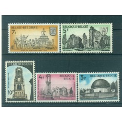 Belgique 1974 - Y & T n. 1710/14 - Série historique (Michel n. 1770/74)