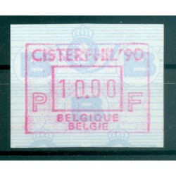 Belgique 1990 - Michel n. 24 - Timbre de distributeur CISTERPHIL '90 10 f. (Y & T n. 32)